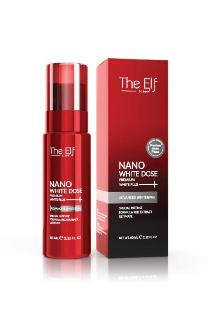 The Elf Nano White Dose Advanced Whitening Serum – Skin Brightening & Hydrating Face Solution – 60ml - Image 1