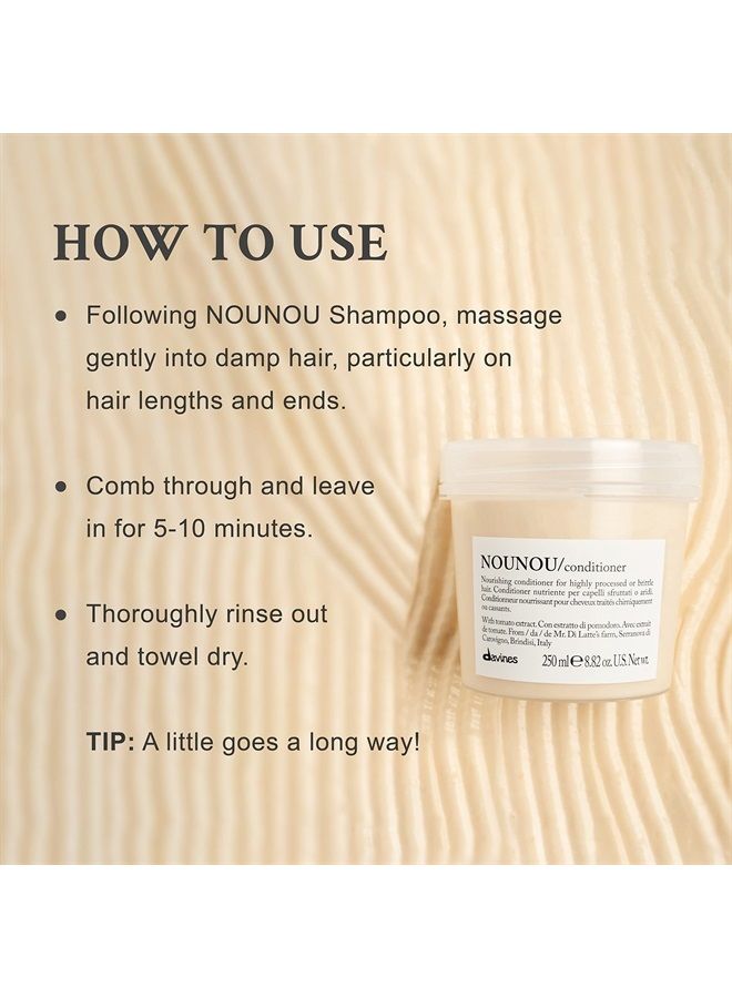 Davines NOUNOU/conditioner 250ml 8.82oz - Image 4