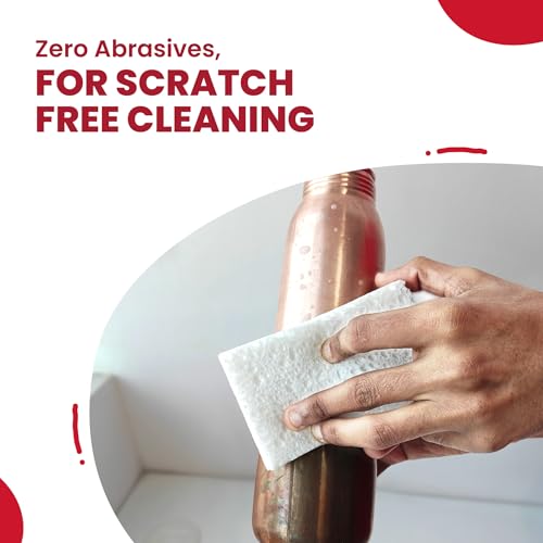 Happi Planet Copper, Bronze & Brass Cleaner | 300 Ml | zero Abrasives, zero Scratches | Non-Toxic, Plant Based | Suitable for Drinkware, Cookware, Idols & Diyas | Co- Created with P-TAL - Image 2