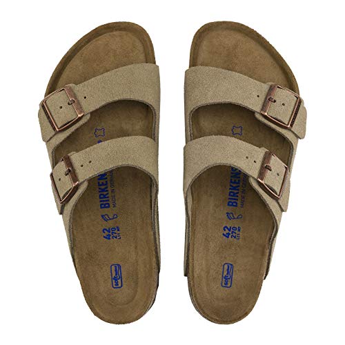 Birkenstock Arizona Soft Footbed Taupe Suede Narrow Width - EU Size 35 / Women's US Sizes 4-4.5 - Image 3