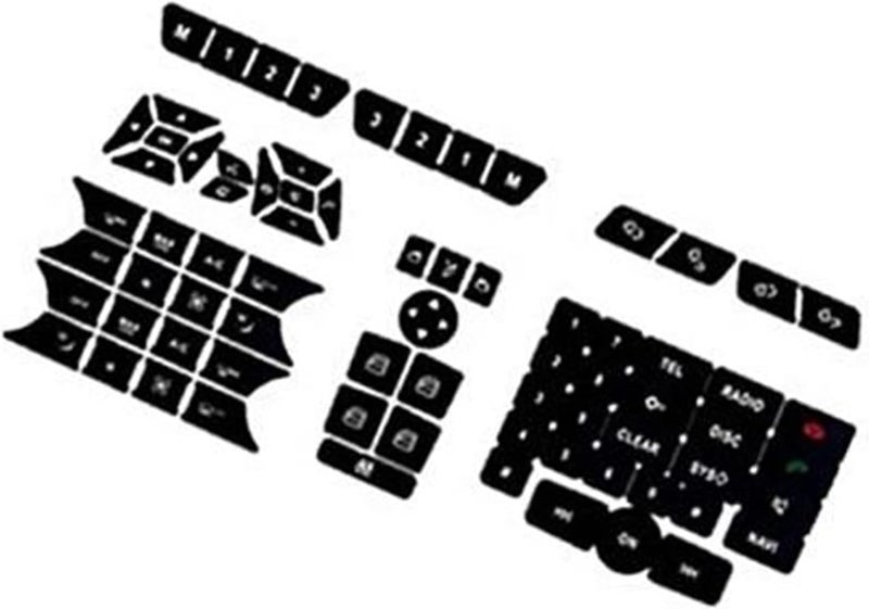 Vuzmode Steering Wheel Button Sticker for Benz B Class W246 - Image 1