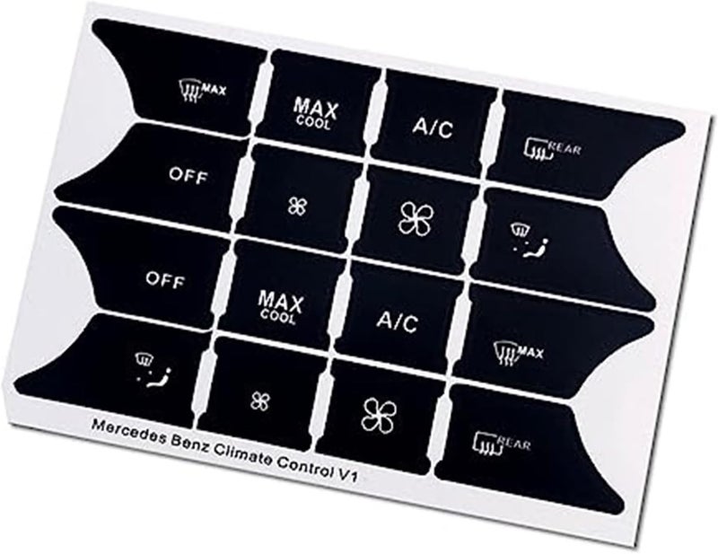 Vuzmode Steering Wheel Button Sticker for Benz B Class W246 - Image 5