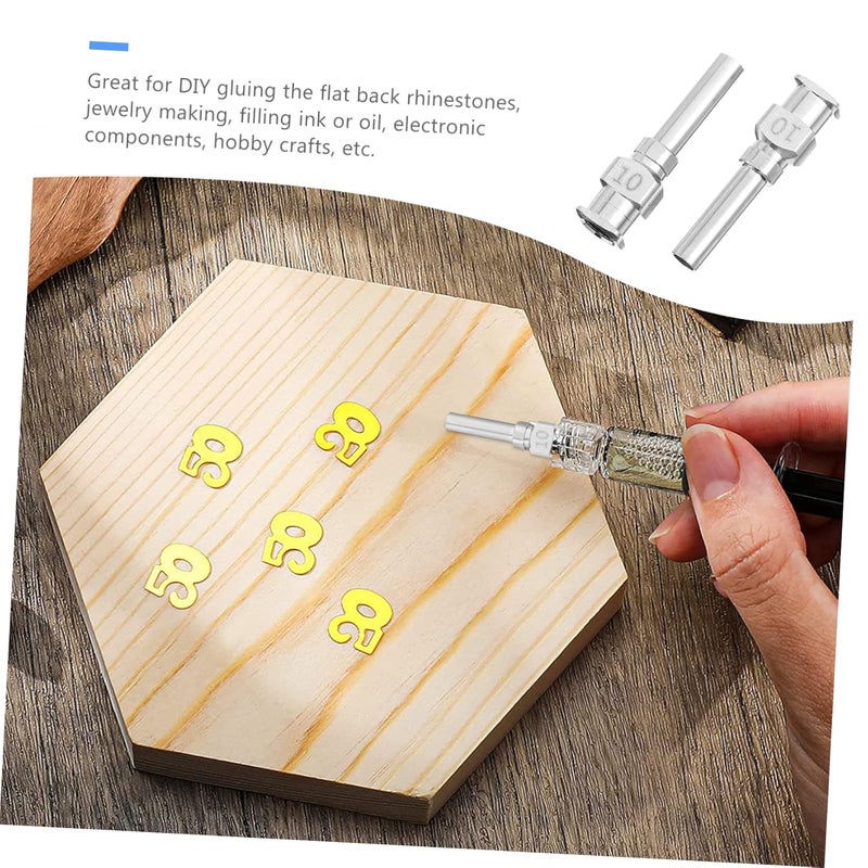 Efficiency boosted construction IMIKEYA 12Pcs High Precision Unbending Stainless Steel Dispensing Needles with for Accurate Liquid Dispensing for Glue Ink and Lab Applications Multi-budget available picks - Image 4