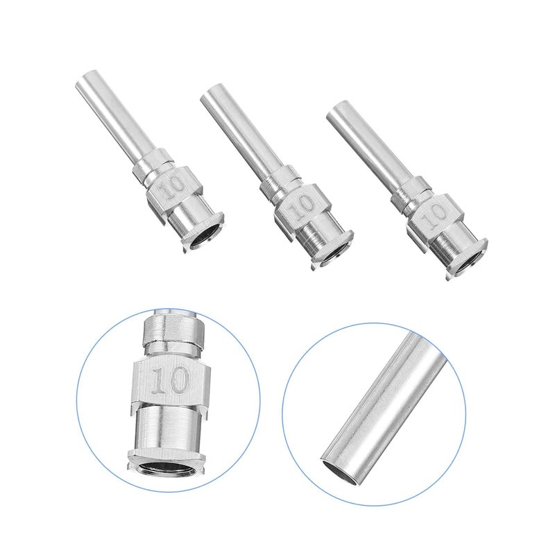 Efficiency boosted construction IMIKEYA 12Pcs High Precision Unbending Stainless Steel Dispensing Needles with for Accurate Liquid Dispensing for Glue Ink and Lab Applications Multi-budget available picks - Image 5