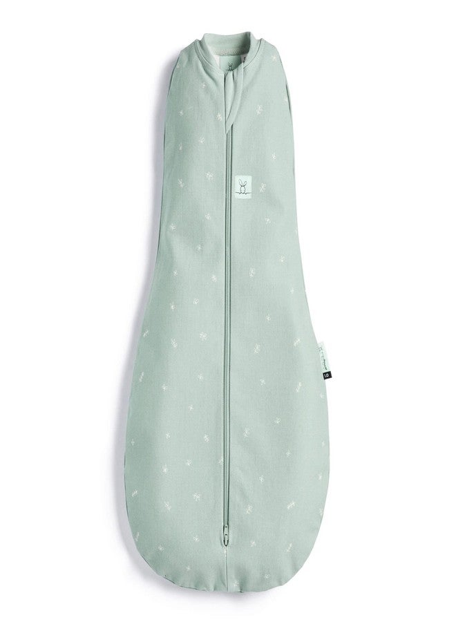 ergoPouch Cocoon Swaddle Sack 0.2 TOG - Baby Sleep Sack, Gentle Snug Fit Helps Calm Startle Reflex, Ideal for Arms In/Out Sleeping, Soft Breathable Fabric for Better Sleep (6-12 Months, Sage) - Image 1