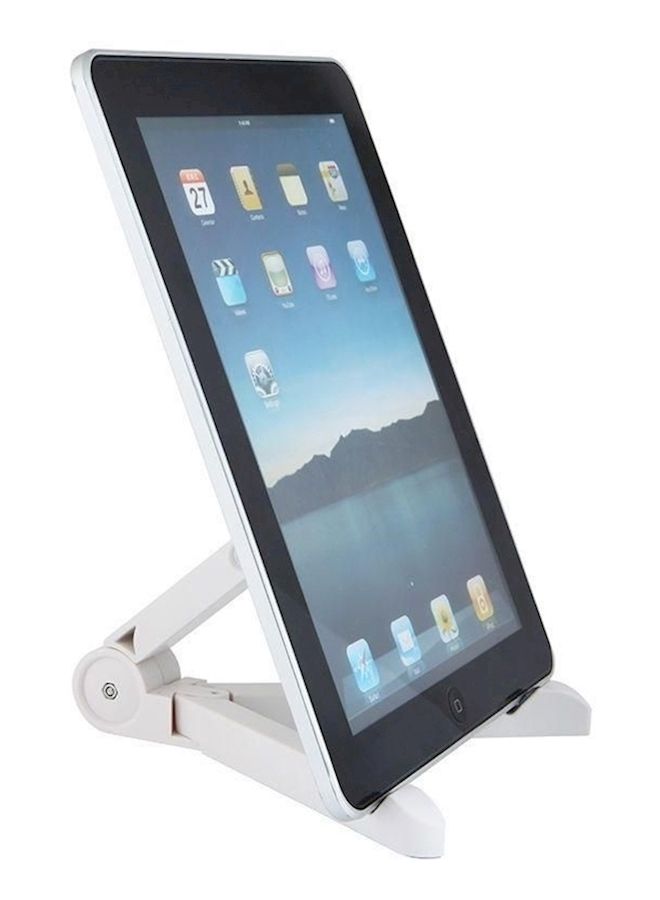 NIBEMINENT Portable Stand Holder For Apple iPad Mini/Kindle White  - Image 1