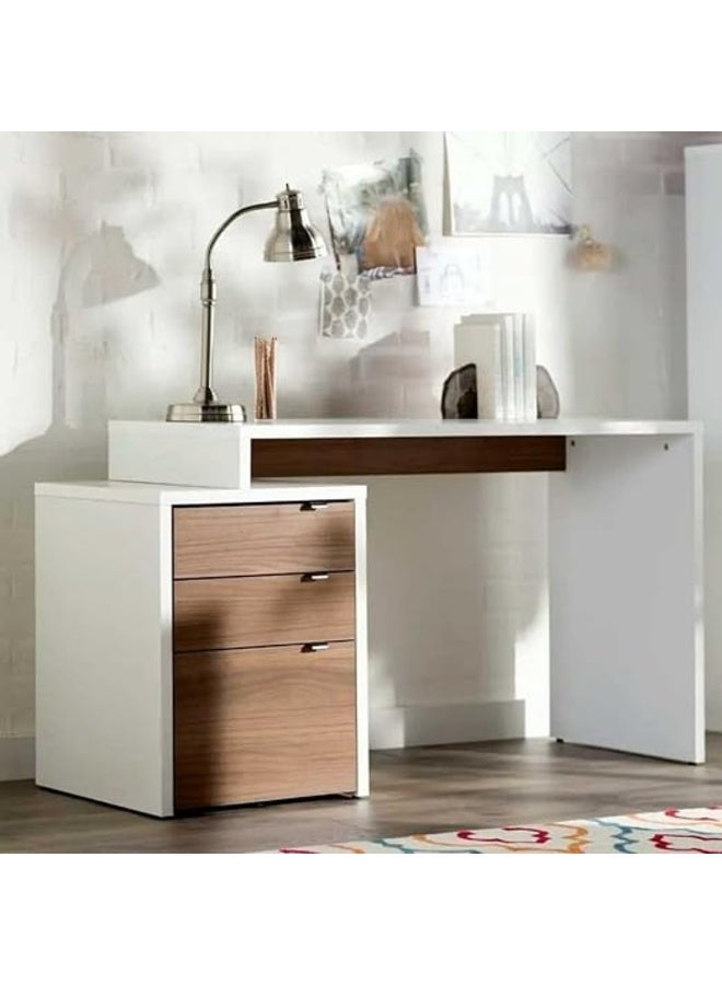 Modern Wooden Desk for Home Office and Study 145x50x75 cm HMF-OFFdesk-30 - Image 2