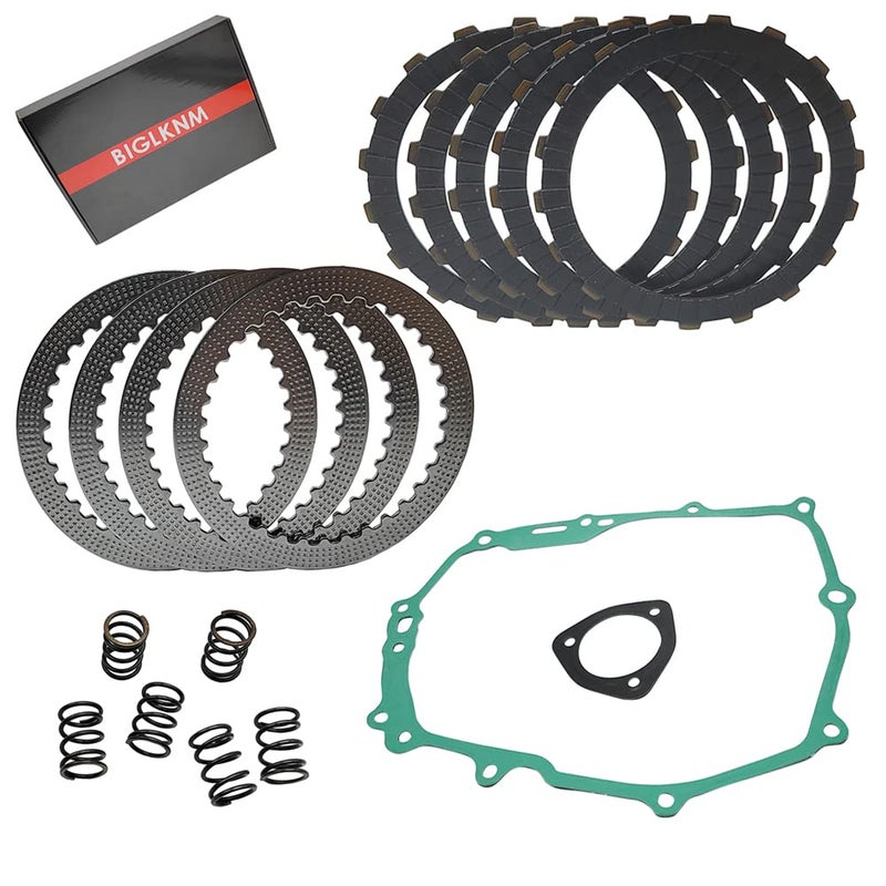 طقم ق clutch ل BIGLKNM لوحات الاحتكاك غطاء حشوة متوافق مع هوندا جروما MSX125 جروما125 20142021 قرد Z125M 20192021