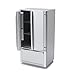 Cutemini Miniature Dollhouse Fridge 112 Furniture Decoration Accessories Mini Refrigerator Kitchen Living Room Scene Model OrnamentsAWhite - Image 2
