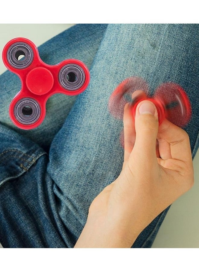 بريمسونس لعبة مكتب بريمسونز® هاند سبينر - لعبة حسية عالية السرعة تدور بسلاسة بالأصابع لتخفيف التوتر للأطفال والكبار - هدية لحفلات أعياد الميلاد - مجموعة - كرة قدم أمريكية + أحمر - Image 4