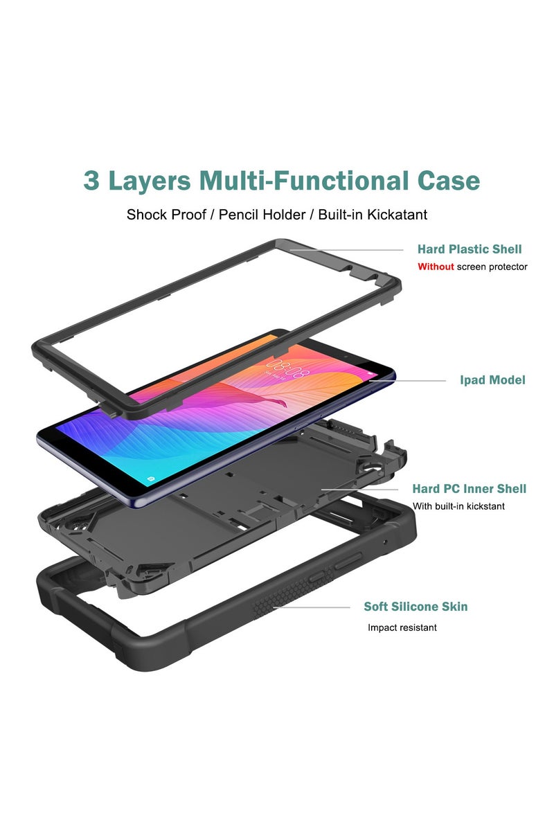 general Suitable for Huawei HUAWEI Matepad T8 8-inch tablet computer protective case, shockproof full-edge scratch-resistant shell - Image 4