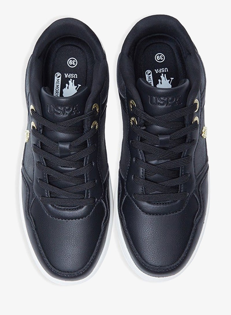 يو اس بولو اسن سنيكرز نسائي خفيف كالريشة براحة السحاب مع ميموري فوم - Image 3