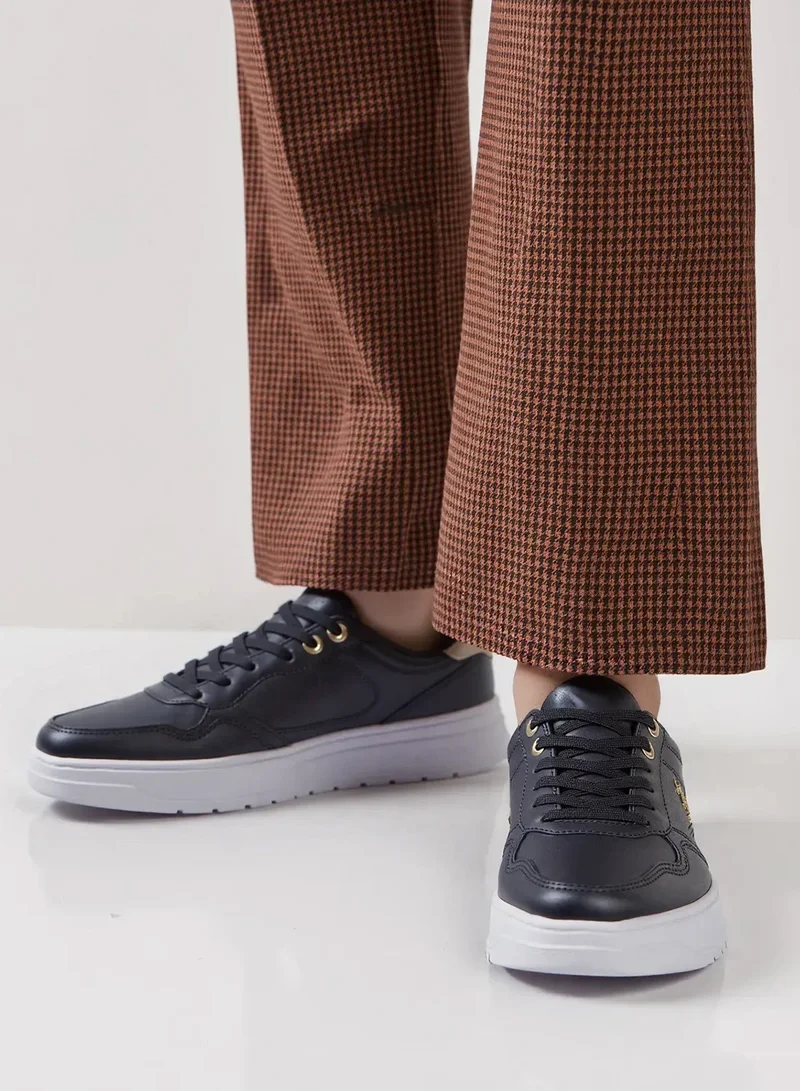 U.S. Polo Assn. Black Feather-Light Women's Sneakers with Cloud-Like Comfort Shoes - Powered by Memory Foam for Women | Best Price UAE