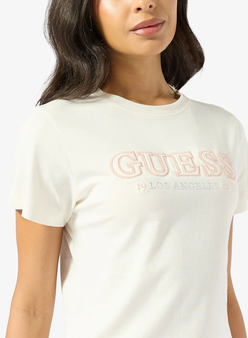 GUESS Ketty Crew Neck Short Sleeve T-Shirt