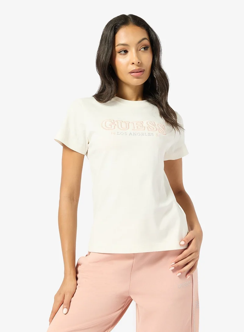 GUESS Ketty Crew Neck Short Sleeve T-Shirt