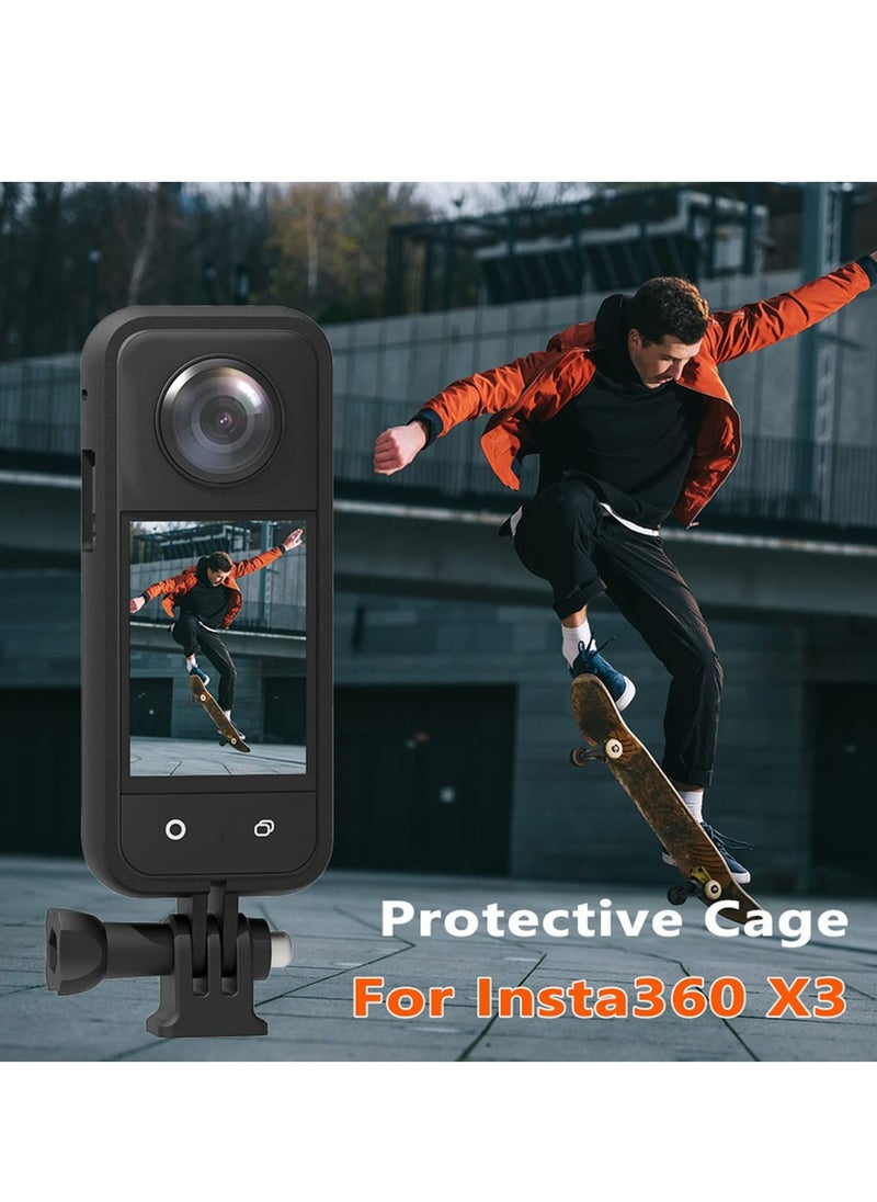 Generic Protective Frame Compatible with Border Housing Case Adapter Mount for Insta 360 Panoramic Action Camera Accessories  - Image 5