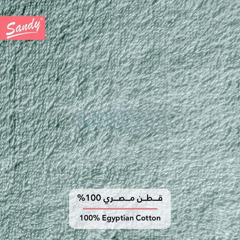 Premium Hotel Quality Bath Towel 100% Cotton Made in Egypt, Soft Quick Drying and Highly Absorbent (70x140 cm) - Pistachio - Image 5