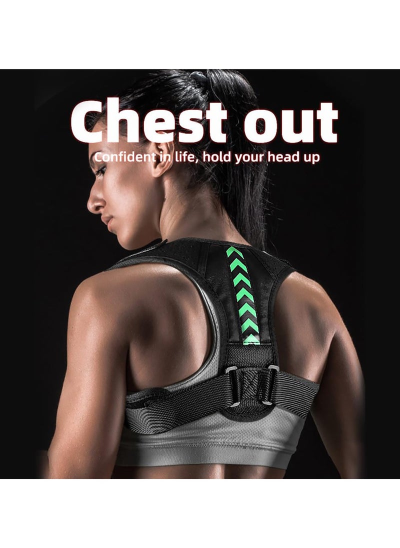 ToolHouse Back Posture Corrector Belt Adjustable Upper Back Brace Providing Pain Relief from Neck Shoulder and Upper and Lower Back For Men Women  - Image 4
