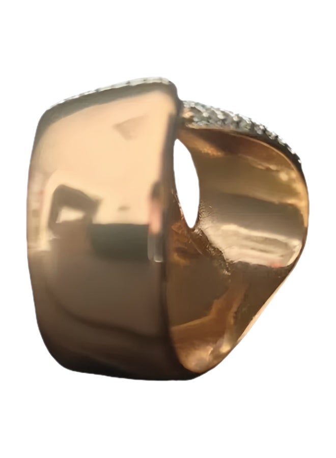 LumiArk Gold - Tone Statement Ring - Image 5
