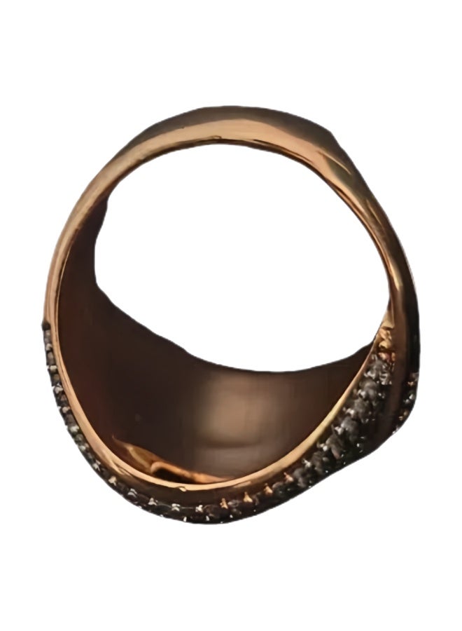 LumiArk Gold - Tone Statement Ring - Image 2