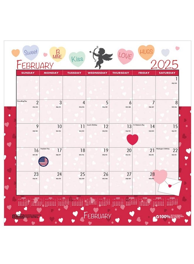 House of Doolittle 2025 House of Doolittle Seasonal Holiday Depictions 12-inch x 12-inch Monthly Wall Calendar (338-25) - Image 2