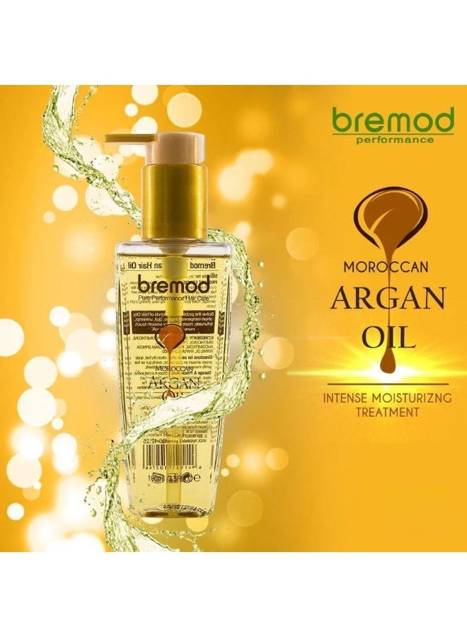 بريمود، علاج مكثف للشعر بزيت الأرغان المغربي - ١٠٠ مل | إصلاح عميق للشعر الجاف والتالف - Image 2