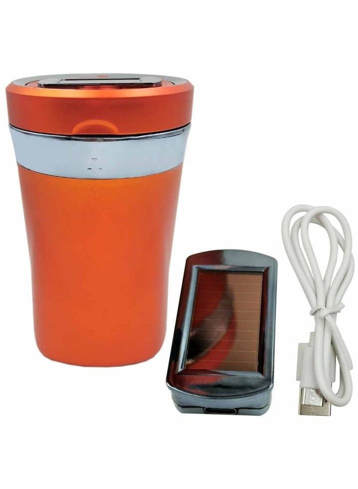 2 In 1 Ashtray And Lighter Detachable Solar Electronic Lighter Rechargeable - Image 4