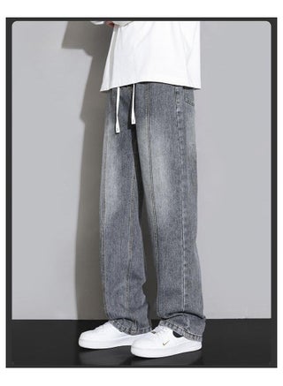 Fashionable Men's Loose Straight Leg Jeans, Wide Leg Casual Pants - pzsku/Z608F4F1A1D4012ADF8C8Z/45/_/1724228340/2f956aac-5aeb-4924-b750-e5cb45f77759
