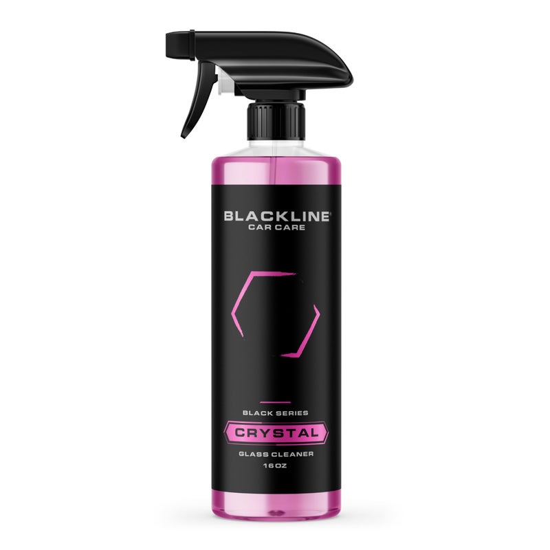 Blackline Best Glass Cleaner - Works On Glass  Windows  Mirrors & Navigation Screens. Tint Safe Window Cleaner For Car - 16 Fl Oz Bottle  Streak Free Spray - Image 1