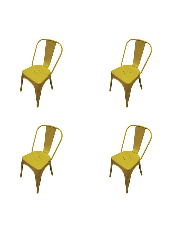 JILPHAR FURNITURE Jilphar Furniture Commercial  Indoor-Outdoor Chair 1264C set of 4pcs 