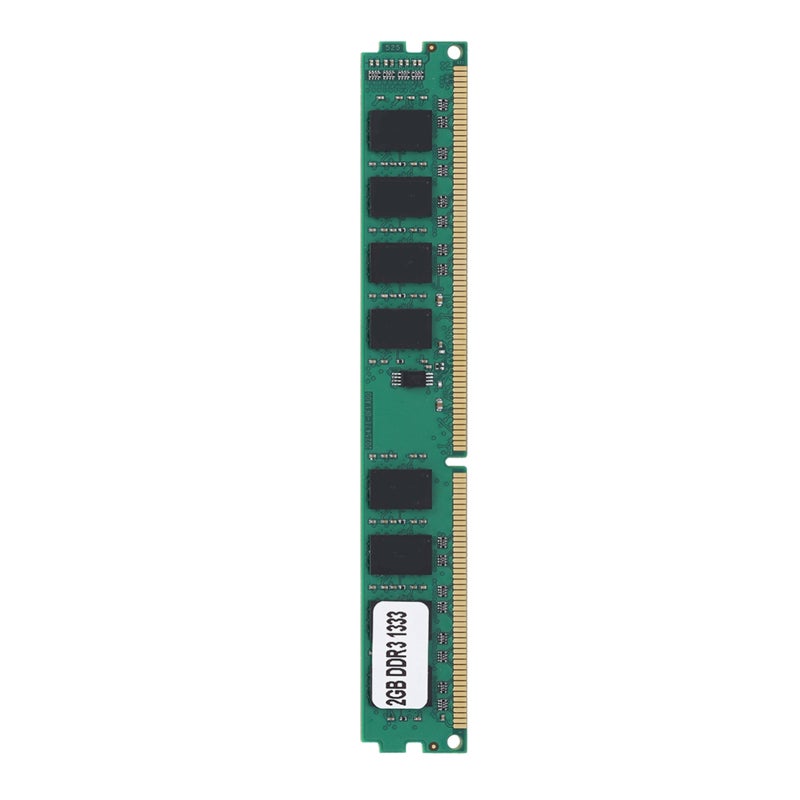 ذاكرة DDR3 بسعة 2 جيجابايت بسعة تردد 1333 ميجاهرتز و 240 شقًا - ذاكرة ألعاب عالية الأداء قابلة للتوصيل والتشغيل متوافقة مع أجهزة الكمبيوتر المكتبية من أنتيل و أمد - Image 2