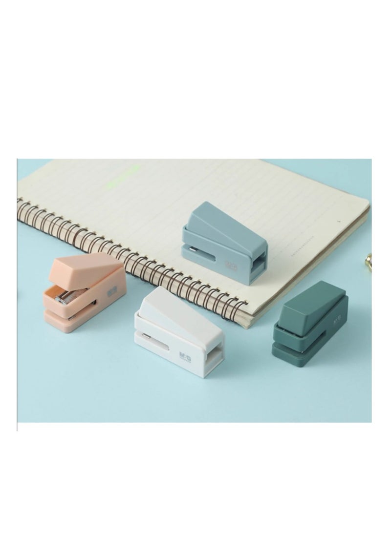 ام اند جي - M&G Chenguang Mini Small Stapler Portable Children's Handheld Labor-saving With Staples - No:ABS916CM - Image 1