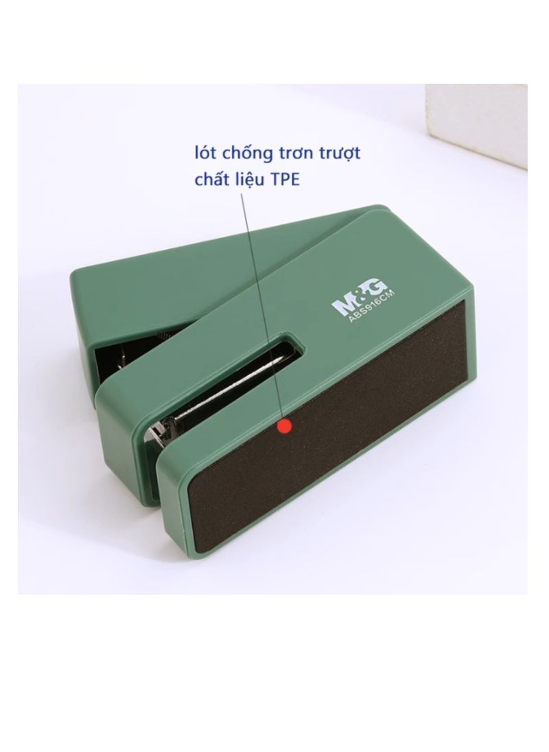 ام اند جي - M&G Chenguang Mini Small Stapler Portable Children's Handheld Labor-saving With Staples - No:ABS916CM - Image 1