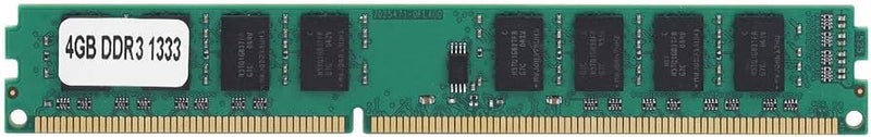 ذاكرة RAM من نوع DDR3 بسعة 4 جيجابايت وتردد 1333 ميغاهرتز، ذاكرة عالية السرعة لنقل البيانات بسرعة، تتميز بتوصيل سهل (Plug and Play) عبر منفذ 240 PIN. - Image 1