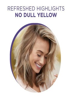 CLAIROL PROFESSIONAL Shimmer Lights Purple Conditioner, 8 Fl Oz  - Image 4