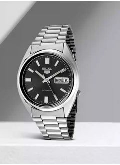 Seiko 5 Automatic Black Dial Stainless Steel Men's Watch SNXS79K1