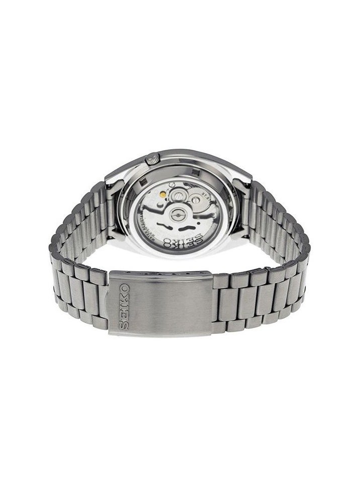 Seiko - Seiko 5 Automatic Black Dial Stainless Steel Men's Watch SNXS79K1 - Image 1