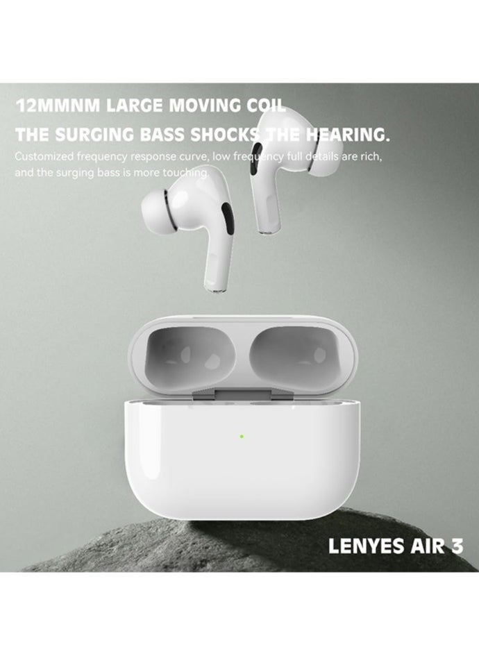 Lenyes - LENYES AIR 3 TWS Wireless Earbuds Bluetooth 5.1 Smart Touch Hifi Stereo Earphone - Image 1