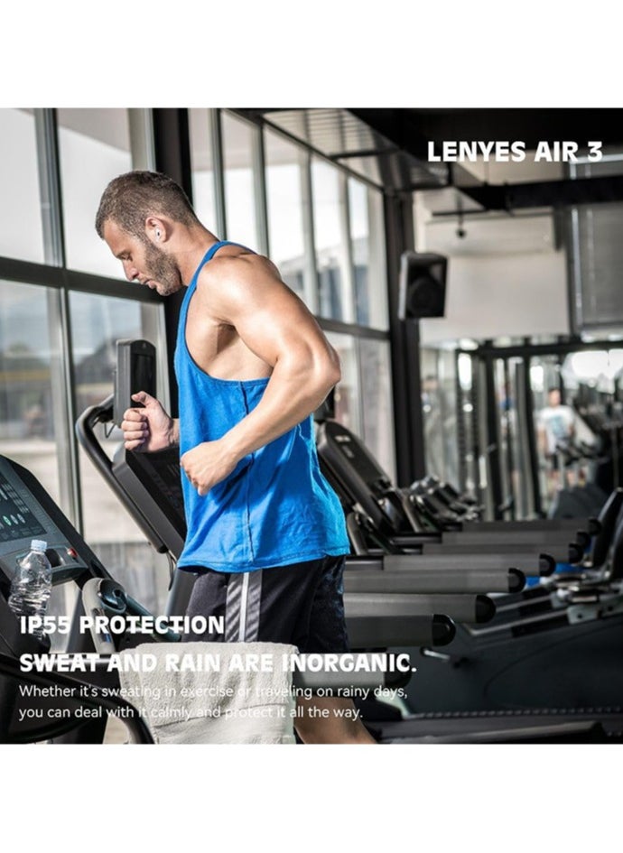 Lenyes - LENYES AIR 3 TWS Wireless Earbuds Bluetooth 5.1 Smart Touch Hifi Stereo Earphone - Image 1