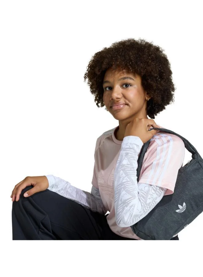 Adidas Originals  LOOSE 2IN1 LACE Long-Sleeve Top T-Shirt for Women | Best Price UAE