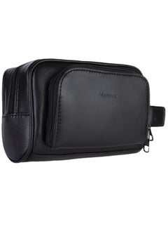 Motevia Motevia Men's Handbag, 100% Genuine Leather Handbag with Wrist Handle with Three Pockets  - Image 1