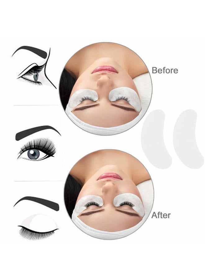 Qleng 110 Pairs Under Eye Pads Gel Patch, Hydrogel Lash Patches Set for Eyelash Extension Supplies Tools - Image 5