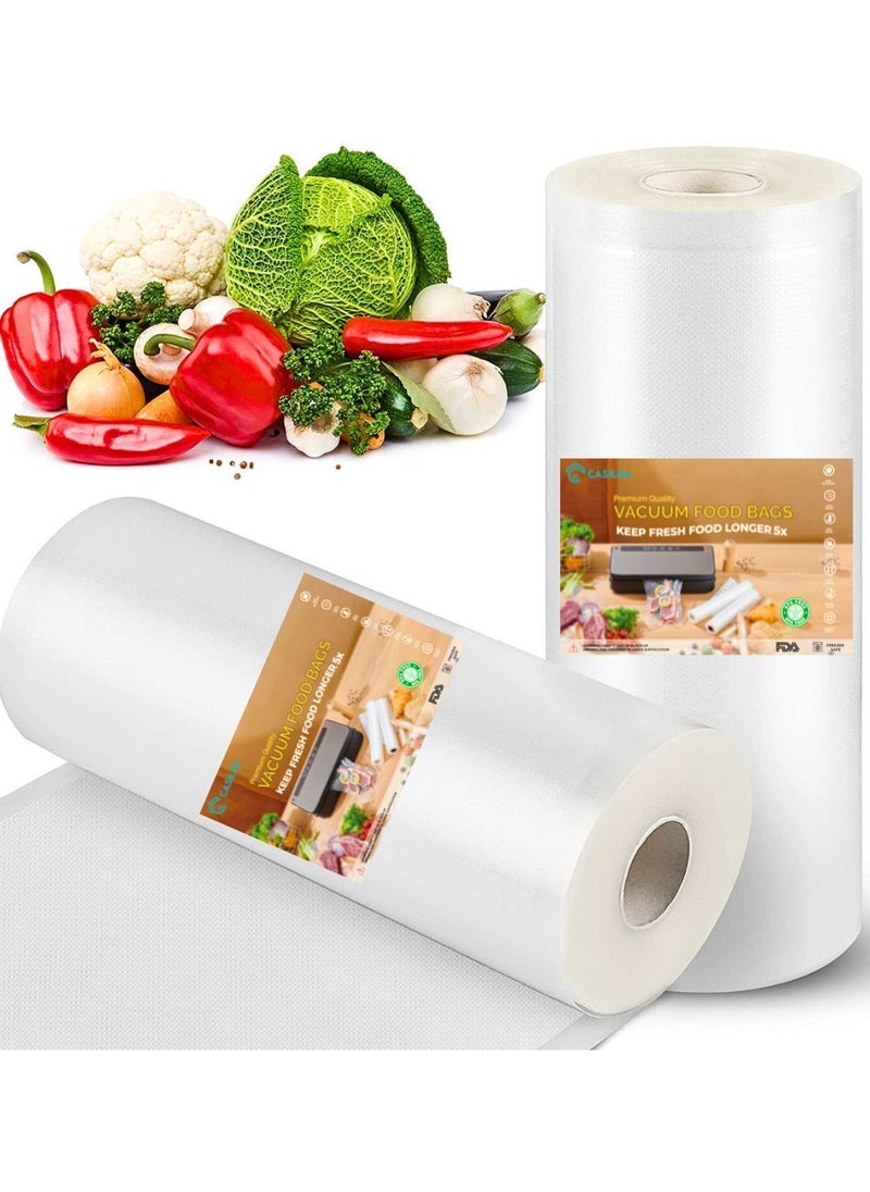 CASILDA Casilda Vacuum Sealer Bags for Longer, Fresher, Food Storage, BPA Free - Image 1