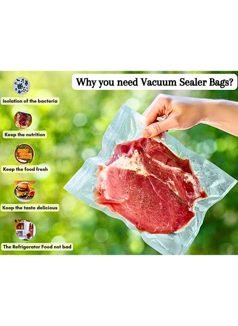 CASILDA Casilda Vacuum Sealer Bags for Longer, Fresher, Food Storage, BPA Free - Image 2