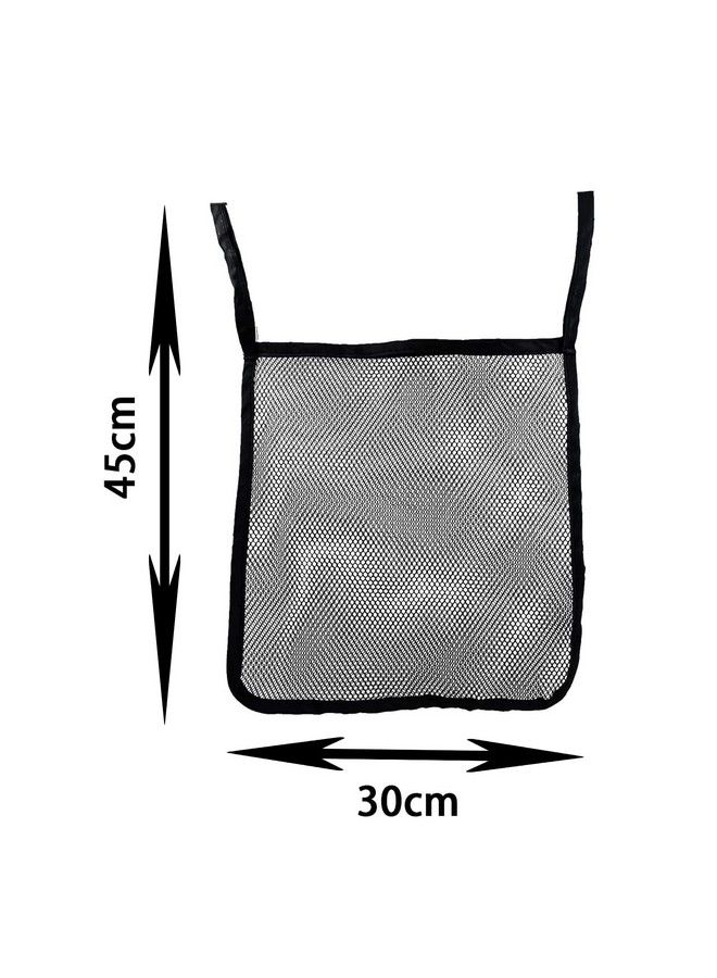 Dogxiong 2 Pack Portable Stroller Hanging Bag Baby Stroller Organizer Bag Multifunctional Large Capacity Storage Container Bag For Diaper Bottle Toy Stroller Hanging Storage Net Bag - Image 3