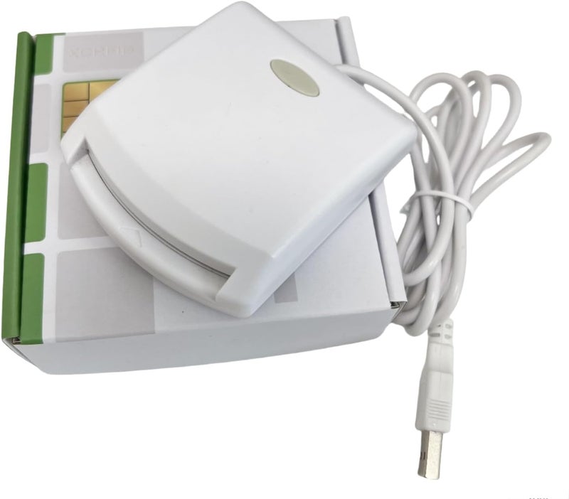 XCRFID قارئ كارت ذكي مع شريحة IC ذكية ISO7816 EMV SIM eID PC/SC USB CCID مع 2 قطعة من بطاقات SLE4442 + مجموعة SDK (يتطلب برنامج) للمهندسين المحترفين - Image 3