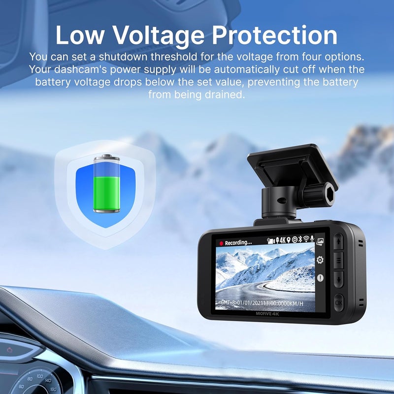 Miofive USB Type-C Hardwire Kit for S1/S1 Pro/S1 Ultra Dashcams - 11.5 ft / 350 cm with Parking Mode & Low Voltage Protection - Image 3