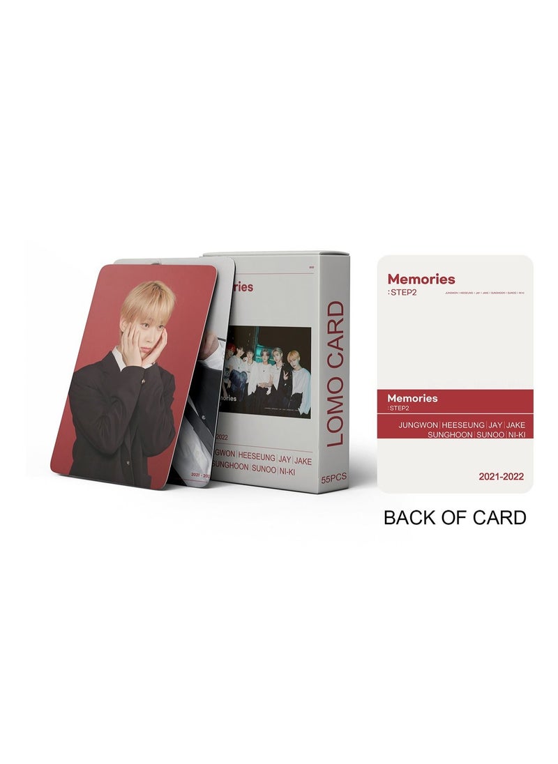 Generic - ENHYPEN New Album Memories:STEP 2 Lomo Card 55Pcs - Image 1