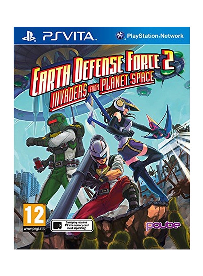 Earth Defense Force 2 Invaders From Planet Space (Intl Version) - Action & Shooter - playstation_vita