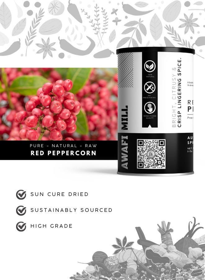 أباميك فلفل أحمر كامل من أوافي ميل (قرون فلفل أحمر مجففة) | حرارة ولون قويان للتادكا، والقلي السريع، والكاري، والمخللات، وزيت الفلفل الحار، وحساء النودلز، وتزيين الوجبات الخفيفة - 250 غرام | 9 أونصة - Image 3